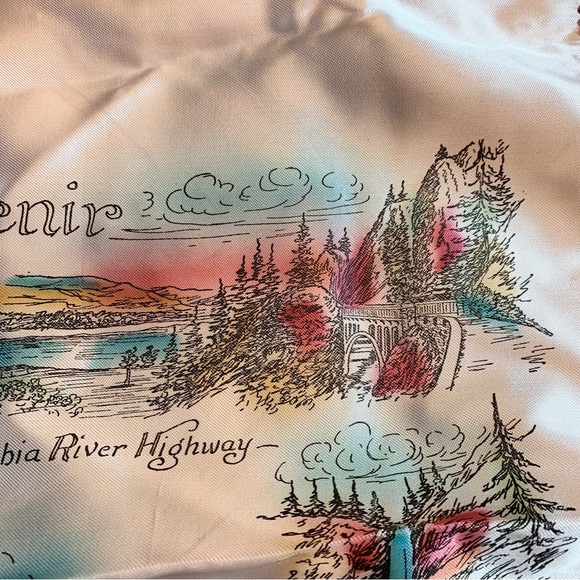 50s Oregon Souvenir Pillow Cover - Picture 6 of 12